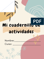 Mi Cuadernillo de Actividades