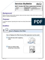 TSB 20190417 - Cuckoo WP Filter Replacement Process