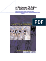 Analytical Mechanics 7th Edition Fowles Solutions Manual