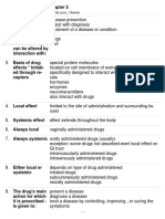 Pharm Chapter 5