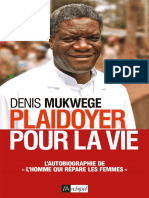 Plaidoyer Pour La Vie Denis Mukwege @le Chat