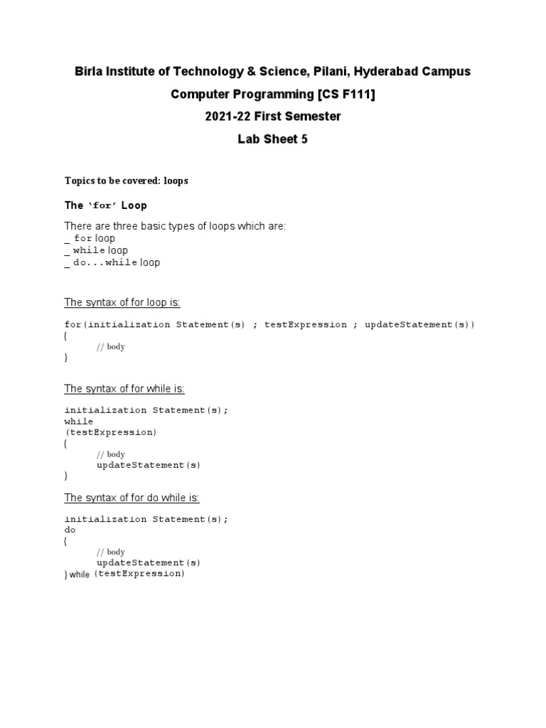 Loops | PDF image.