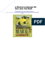 Americas Musical Landscape 5th Edition Jean Test Bank