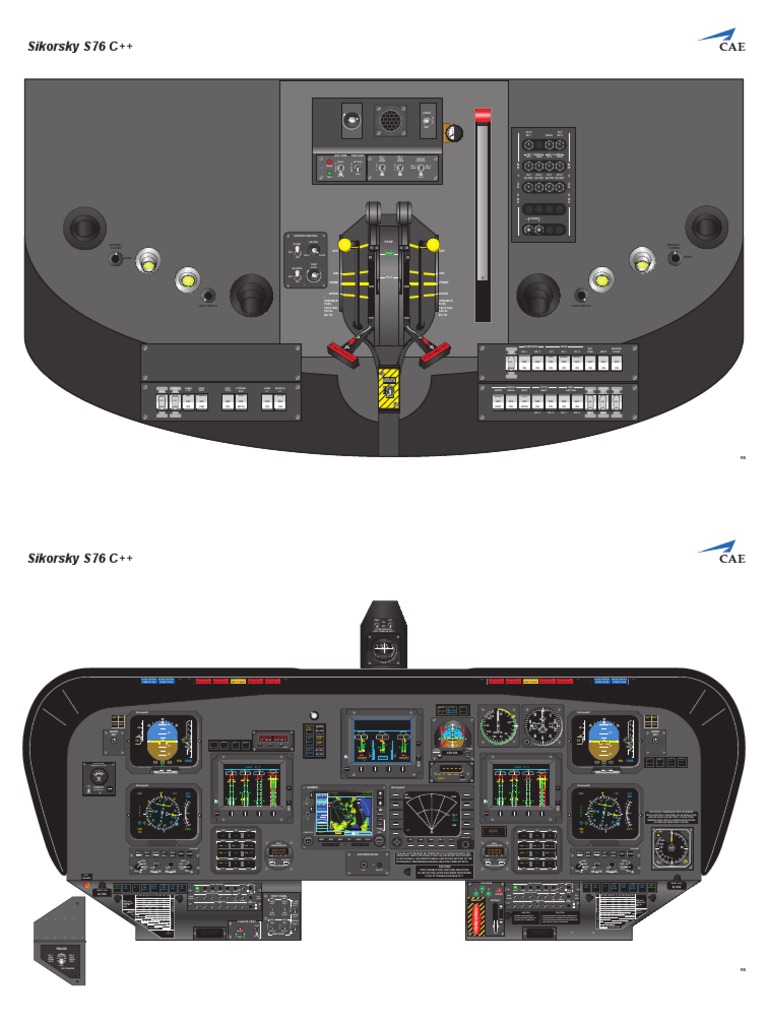 Sikorsky S76 C++ Cockpit Overview | PDF