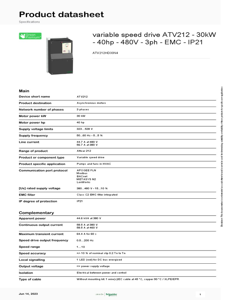 Altivar 212 Programming And Operation Guide