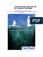 Auditing and Assurance Services 5th Edition Louwers Test Bank