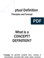 Conceptual Definition