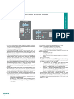 EN FANOX DATA SILS FeederCurrentVoltageFrequency ProtectionRelays R03