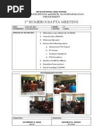 Homeroom PTA Meeting TEMPLATE