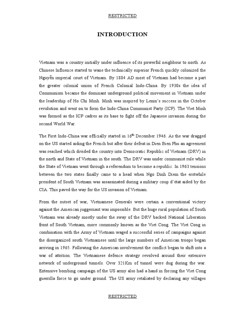 Viet Cong Pdf Vietnam War Viet Cong