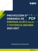 UPME Proyeccion Demanda 2023-2037 VF2