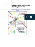 Auditing and Assurance Services 6th Edition Gay Test Bank