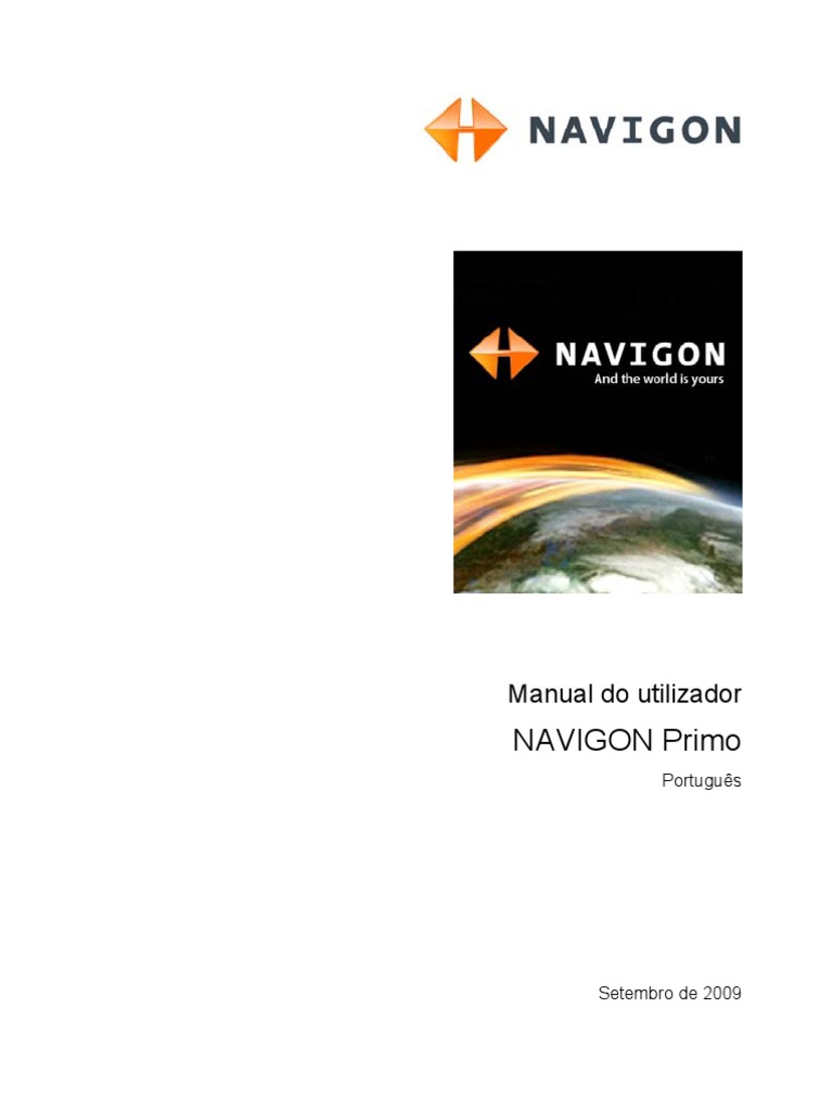 Portugues - Manual Igo Primo | PDF | Sistema de Posicionamento Global ...