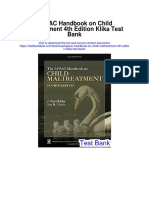 Apsac Handbook On Child Maltreatment 4th Edition Klika Test Bank