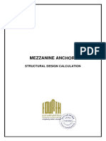 Mezz. Anchor Structural Technical Report Rev.01