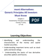 CH 2 Investment Alternatives Generic Priciples