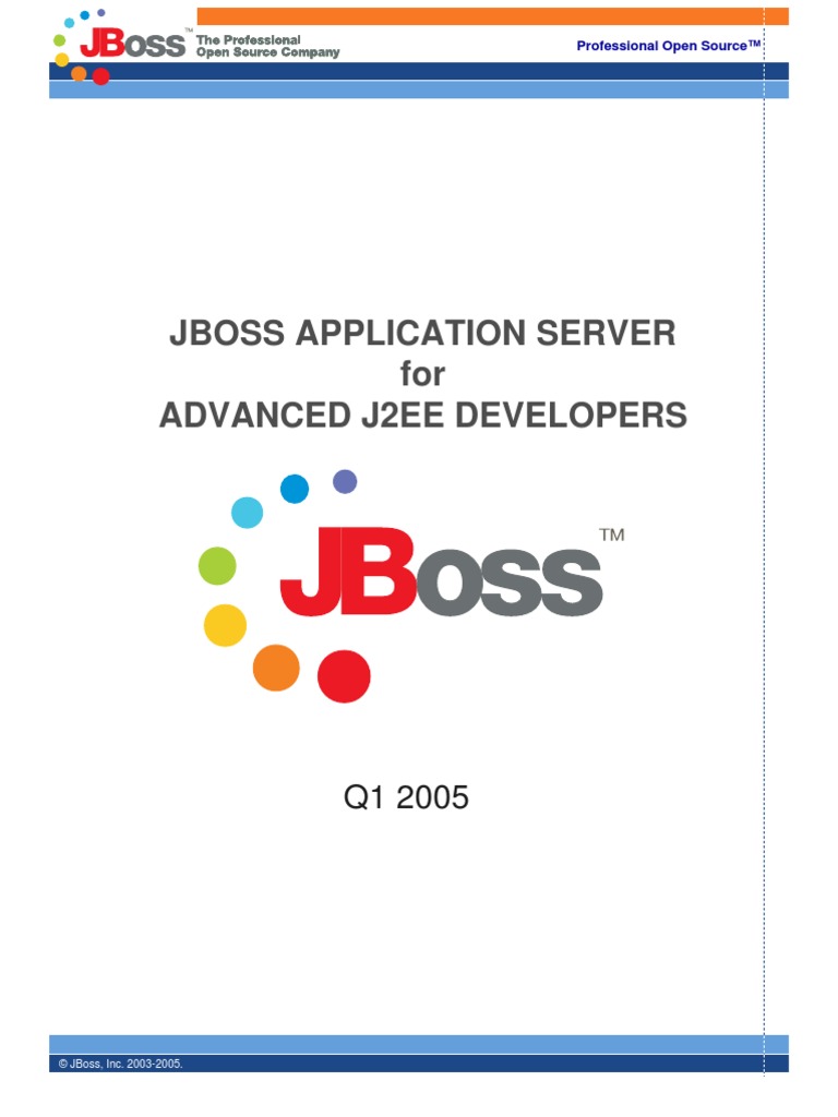 JBoss AS4 Advanced J2 EEDevelopers | PDF | Enterprise Java Beans | Red Hat