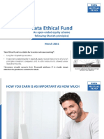 Tata Ethical Fund March 2021