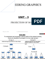 Projection of Solids