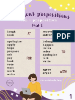 Dependent Prepositions by Simple Language