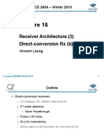 Lecture 16 ECE265A - Rx3 Homodyne-B