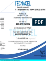 CFET01RE1610621CL Certificado