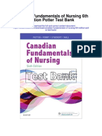 Canadian Fundamentals of Nursing 6th Edition Potter Test Bank