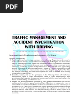 CDI Traffic Management and Accident Investigation