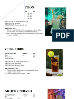 Recetario de Cocteles 2