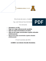 Memoria de Calculo de Estructuras de Acero