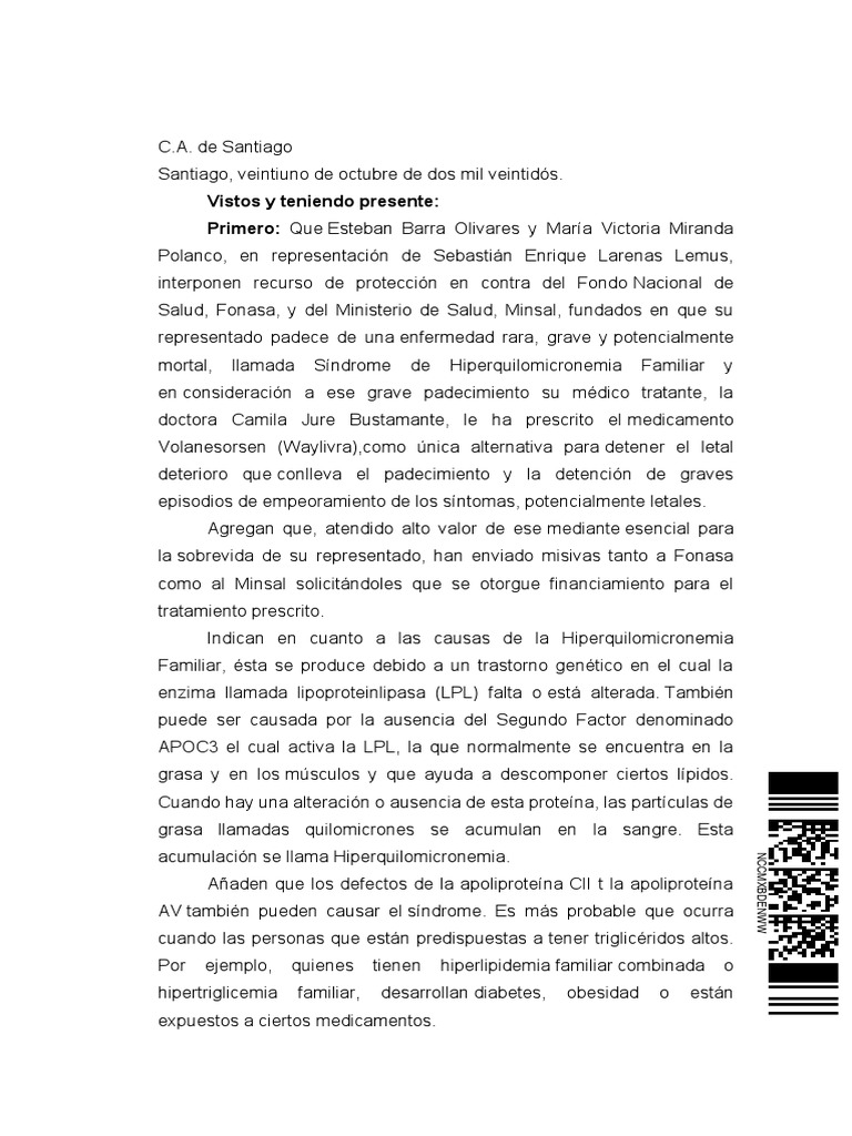 2022 Sentencia 76497 - 2022 Acoge | PDF | Medicamentos con receta