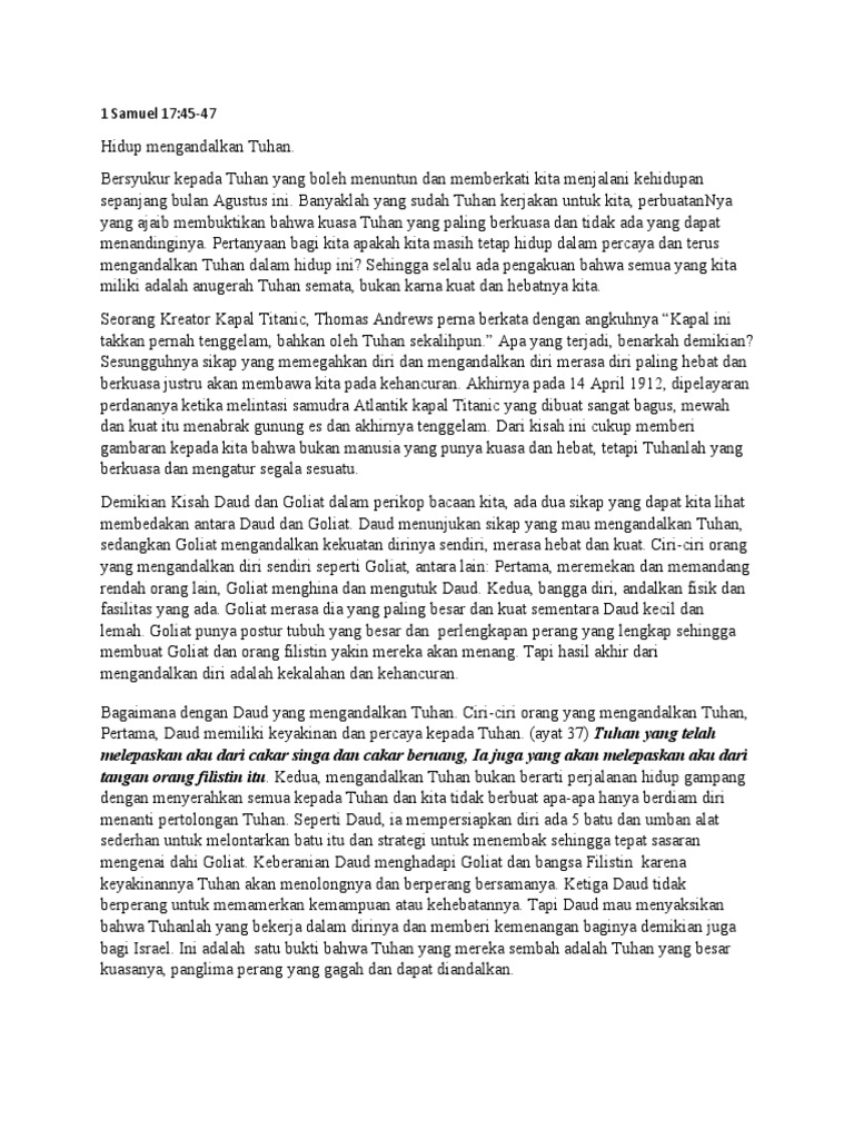 1 samuel 17 pdf
