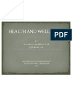 Health and Well-being