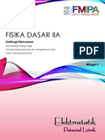 (K33) (4) FISIKA DASAR IIA - Minggu 3 - Elektrostatik (4) Energi Potensial Listrik