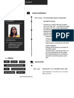 Free CV Template 9