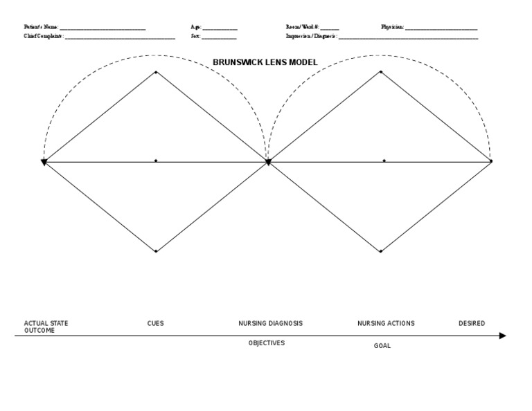 Nursing Actions via Brunswick Lens Model | PDF