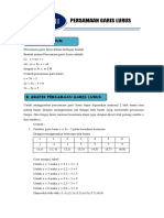 Modul Persamaan Garis Lurus New