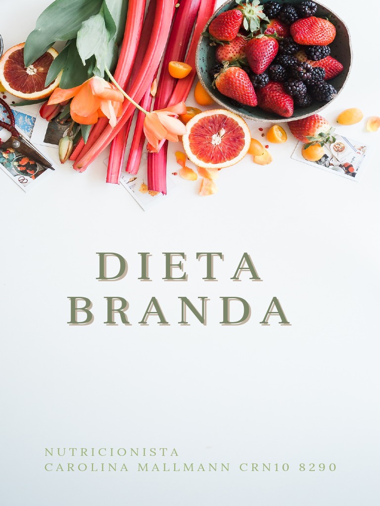 Dieta Branda - Cardapio Com Receitas | PDF | Pães | Tomate