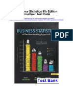 Business Statistics 9th Edition Groebner Test Bank