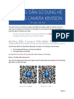 HƯỚNG DẪN SỬ DỤNG HỆ THỐNG CAMERA KBVISION