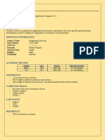 Hassan CV