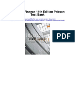 Business Finance 11th Edition Peirson Test Bank