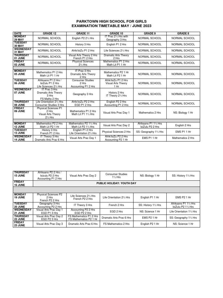 MAY 2023 EDEXCEL EXAM TIMETABLE visual data 4
