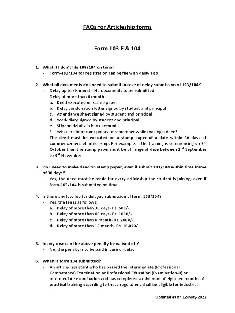 Faqs For Articles Pdf