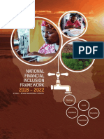 National Financial Inclusion Framework NFIF 2018 2022