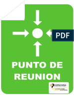 Señalamiento Punto de Reunion