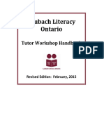 LLO Tutor Workshop Handbook-Revised February 2015