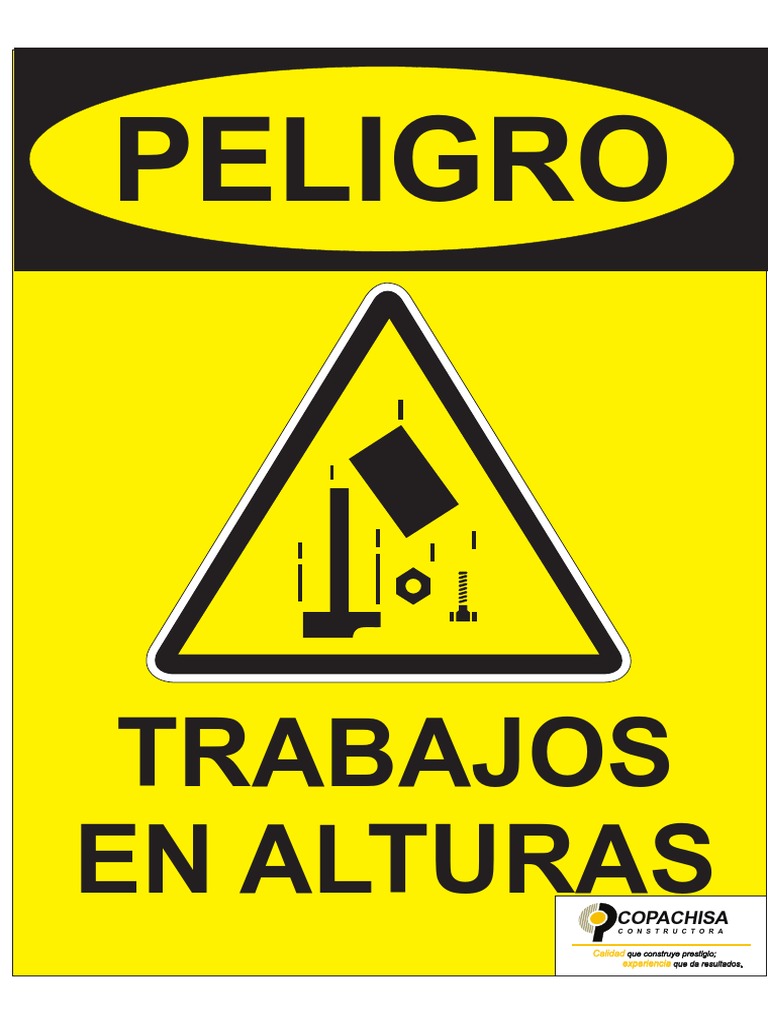 Señalamiento Trabajos en Alturas | PDF