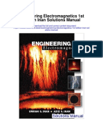 Engineering Electromagnetics 1st Edition Inan Solutions Manual