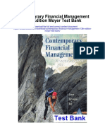 Contemporary Financial Management 13th Edition Moyer Test Bank